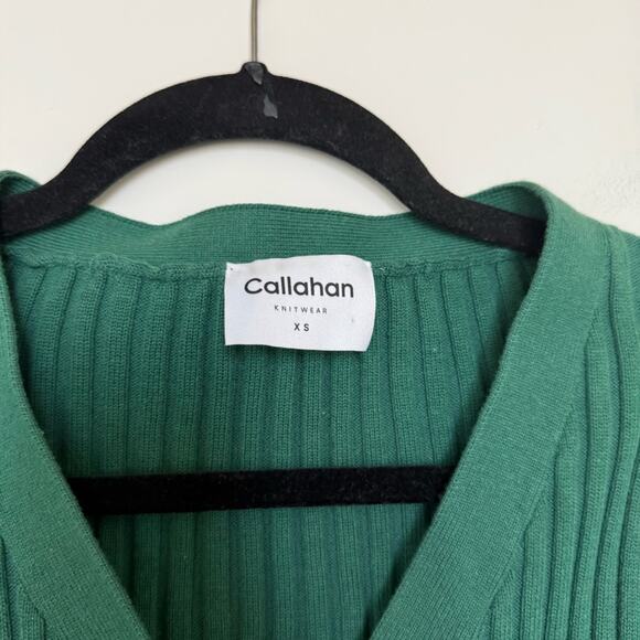 Callahan Glennon Cardigan in Fern Size XS - Picture 2 of 4